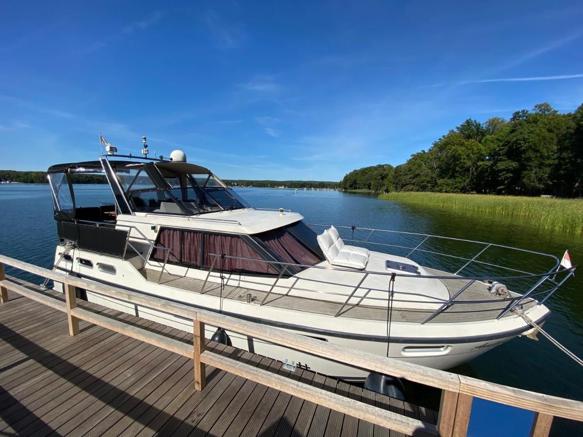 Luxusurlaub Auf Der Amavida Yacht / Scharmuetzelsee Bad Saarow Exterior photo
